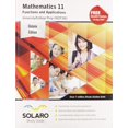 thumbnail image 1 of Mathématiques 11, Fonctions et Applications, Préparation U/C (MCF3M) Broché, 1 of 1
