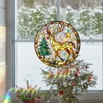 thumbnail image 3 of Noothes Christmas Window Hangings Festive Santa and Winter Scene Ornaments Easy-Hang Decor for Christmas Tree and Home Holiday Decorations, 3 of 6