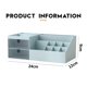 thumbnail image 2 of Caja organizadora de tocador para cosméticos/maquillaje, minialmacenamiento de escritorio para suministros de oficina, mostrador o tocador de baño, 24*12*9cm, 2 of 5