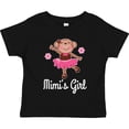 thumbnail image 3 of Inktastic Mimi Girl Ballerina Monkey Girls Toddler T-Shirt, 3 of 5