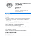 thumbnail image 2 of Rear Brake Rotor - Compatible with 2009 - 2011 BMW 335d 2010, 2 of 2