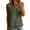Green, variant on KIHOUT Women's Sleeveless V Neck Tank Top Cotton Casual Solid Color Loose Fit Summer Blouse with Hollow Out Detail