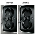 thumbnail image 4 of Emlimny Car Non-Slip Cup Coaster, 4PCS Universal Non-Slip Cup Holders Embedded in Ornaments Coaster, Car Interior Accessories, Black, 4 of 7
