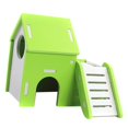 thumbnail image 4 of Casa de Hámster de , , Ratón, Ejercicio, de Hámster Natural, Juguete, , Juguetes para Masticar , Verde Colco Hamster Hideout Hut, 4 of 7
