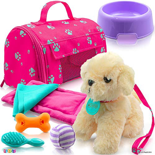 Click N' Play 9 Piece Doll Puppy Set and Accessories for 18" Dolls for sale online