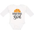 thumbnail image 3 of Inktastic Basketball Girl Sports Gift Girls Long Sleeve Baby Bodysuit, 3 of 5
