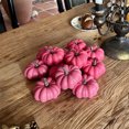 thumbnail image 3 of 6pack 2.95 Inch Foam Artificial Mini Pumpkins Small Fake Pumpkins with Stem Bowl Filler Table Centerpiece Ornaments for Halloween Thanksgiving Autumn Home Party Decor, 3 of 4