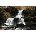 thumbnail image 2 of Deiter, Lori 24x17 Gold Ornate Wood Framed with Double Matting Museum Art Print Titled - Golden Waterfall II, 2 of 4