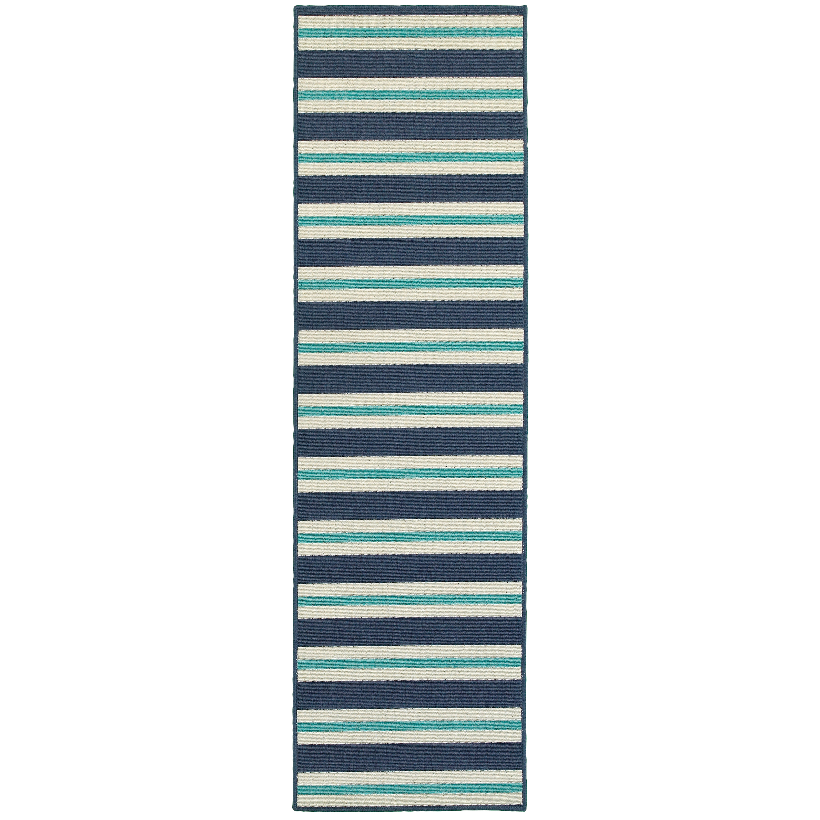 Avalon Home Mackay Nautical Stripe Indoor/Outdoor Area Rug