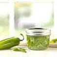 thumbnail image 3 of Kerr Wide Mouth Half-Pint Glass Mason Jars with Lids and Bands, 8 oz, 12 Count (Pack of 2), 3 of 4