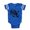 Royal Blue, variant on CafePress - Gothic Skull Initial X - Cute Infant Baby Football Bodysuit