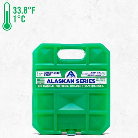 - Arctic Ice Alaskan Series Reusable Ice Pack, Medium 1.5 Pound