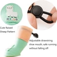 thumbnail image 3 of 4Pcs Waterproof Dog Boots Dog Shoes for Snow and Rain Middle and Small Dogs (Green) - L, 3 of 6