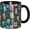 light Turquoise, variant on Cat Coffee Mug Funny Ceramic Tea Cup Novelty Presents for Women Men Home and Office Birthday Microwave Dishwasher Safe 11oz