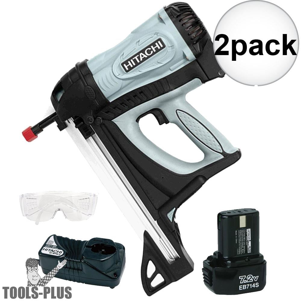 Hitachi NC40G 19/16 in. Gas Powered Concrete Nailer 2Pack Walmart