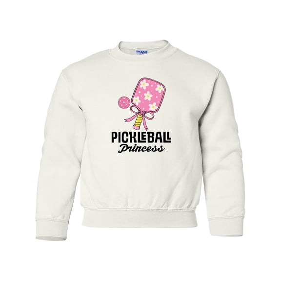 Inktastic Pickleball Princess Quote Youth Sweatshirt