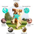 thumbnail image 2 of Juguetes para masticar perros para masticadores agresivos de raza grande, juguetes interactivos indestructibles para perros chirriantes, juguete de limpieza de dientes de perro WD.WDQZL Hogar, 2 of 7