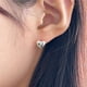 thumbnail image 3 of Pendientes de plata de ley 925 con circonitas de estilo coreano, pendientes sencillos de moda para mujer, 3 of 5