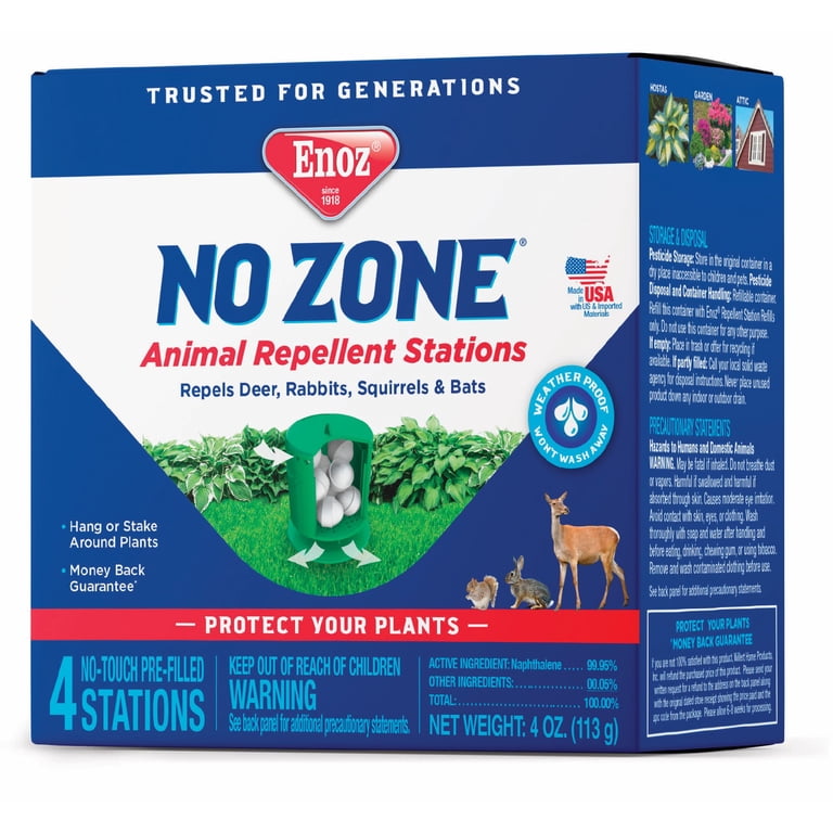 Enoz No Zone Animal Repellent Stations, 4 Count photo 8