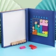 thumbnail image 2 of Bangcool Wooden Magnetic Puzzle Box Educational Shape Puzzles Logic Puzzles with Dices, 2 of 10
