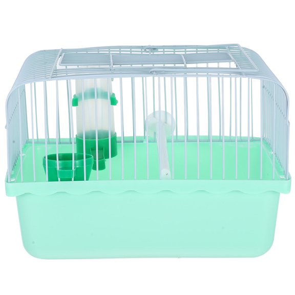 ROSENICE Portable Birdcage Parrots Outdoor Aviary Food Box Small Parrot Light .60X16.70X16.00CM