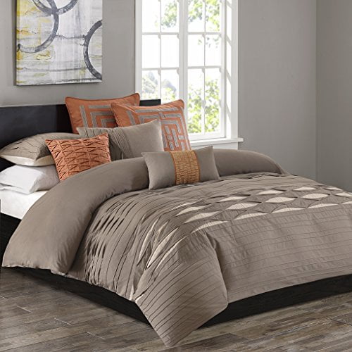 Cotton Sateen Duvet Cover SetColorNeutral,SizeKing