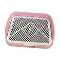 thumbnail image 2 of Inodoro de entrenamiento para perros, soporte para orina de perro, fácil limpieza, protege el suelo, almohadilla para cachorros Rosa, 2 of 10