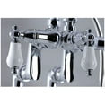 thumbnail image 7 of Kingston Brass CC615T5 Clawfoot Tub Filler With Hand Shower, Oil Rubbed Bronze, 7 of 7