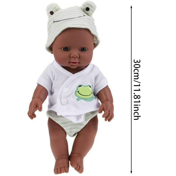 Muñeca de 30 cm, muñeca de juguete de vinilo suave, juguetes realistas para bebés, niños y niñas