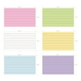 thumbnail image 4 of Yokua Ruled Notecard 150/200 Sheets Cards Divider Card Tabbed Index Paper, 4 of 20