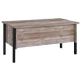 thumbnail image 6 of Samson 60-inch 4-drawer Office Computer Desk Weathered Oak, 6 of 11