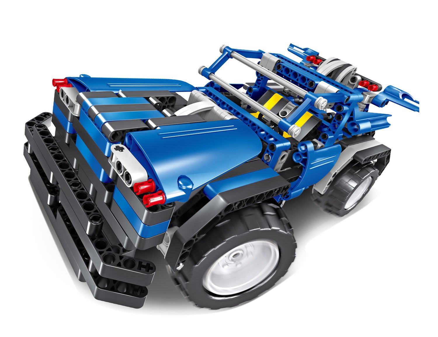 Bo Toys R/C 2 in 1 Off Road Truck Building Bricks Radio Control Toy