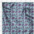 thumbnail image 3 of Soimoi Floral Print - Blue, Moss Georgette Fabric Material - 42 Inch Wide, 1 Yard, Unstitched Versatile Fabric For Dresses, Skirts, Blouses, Drapery Projects, 3 of 6