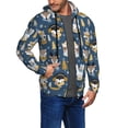 thumbnail image 3 of Zip Up Hoodies for Men - Winter Animal Friends Long Sleeve Comfrt Men'S Fashion Hoodies & Sweatshirts, Jackets for Men Hoodies Pullover Clothing Clothes with Pouch, 3 of 5