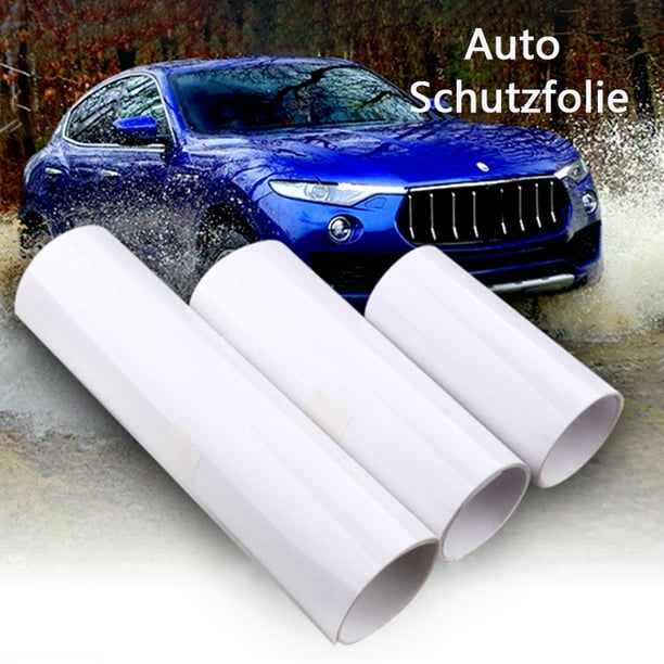 TOTMOX Car Film Tape, Clear car stickers, 3 Protective Layers, Improve  Paint Gloss, Sun Protection, Heat Protection, Waterproof 