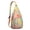 Rose-gold, variant on 4-Pockets Cross Body Bags for Woman Men,Cute Sea Life Sling Bag Chest Bag with Adjustable Strap Women's Crossbody Bags for Outdoors Hiking Traveling