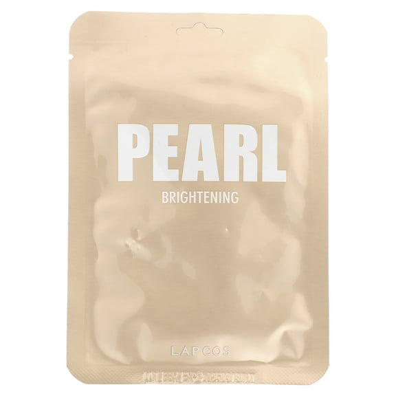 Lapcos Pearl Beauty Sheet Mask, Brightening, 1 Sheet, 0.81 fl oz (24 ml)