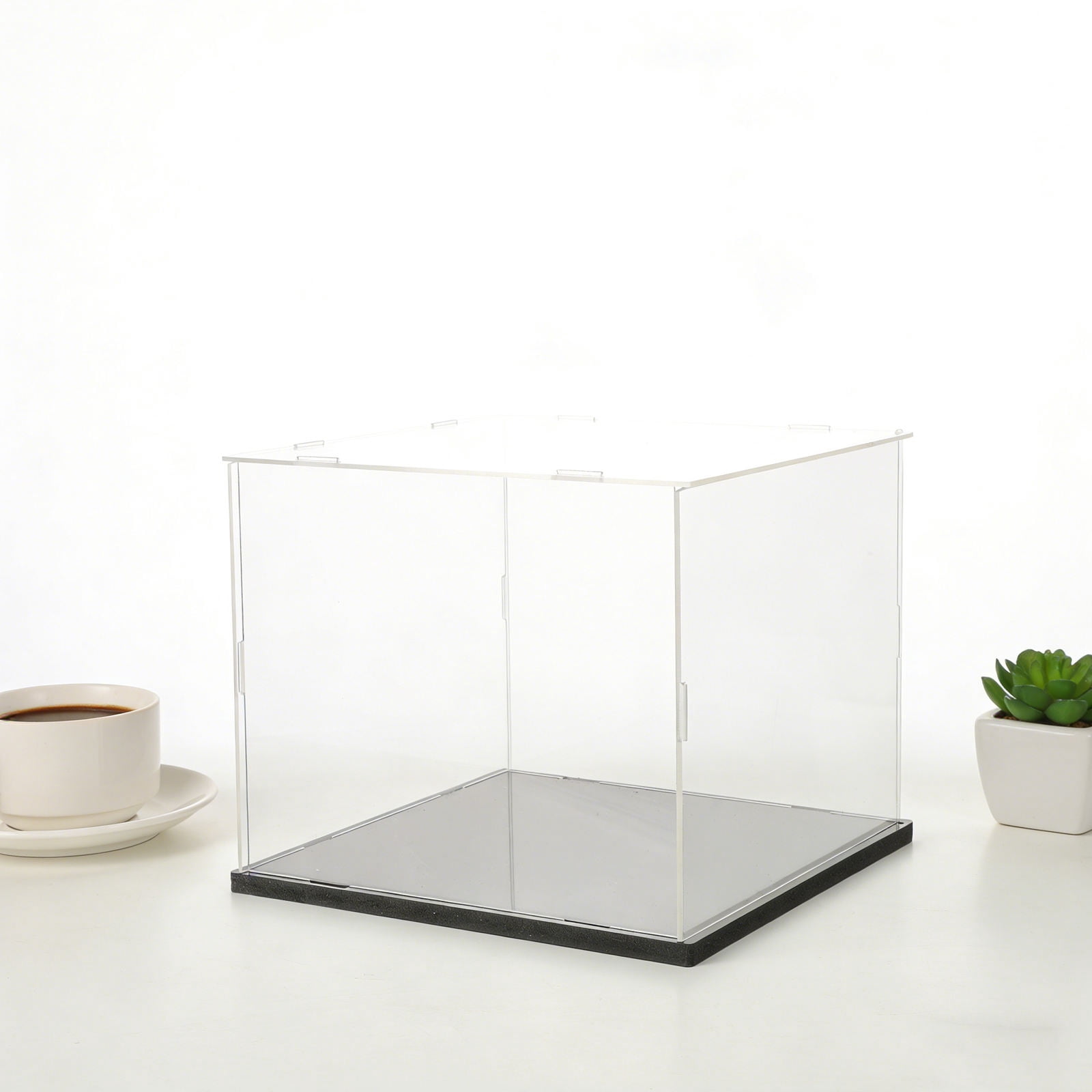 ETEREAUTY Clear Plastic Scale Shield Cover for Laboratory and Kitchen Weighing Scales