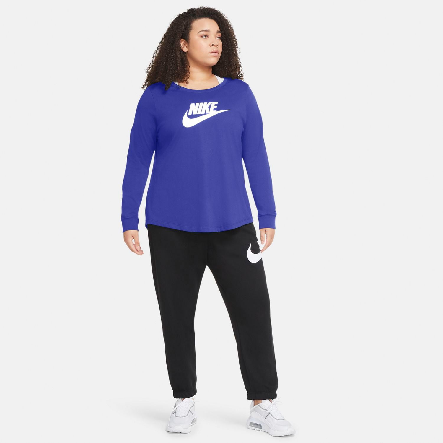 plus size nike long sleeve shirt