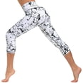thumbnail image 4 of High Waisted Leggings for Women Tummy Control Workout Running Yoga Pants with Pockets, 4 of 7