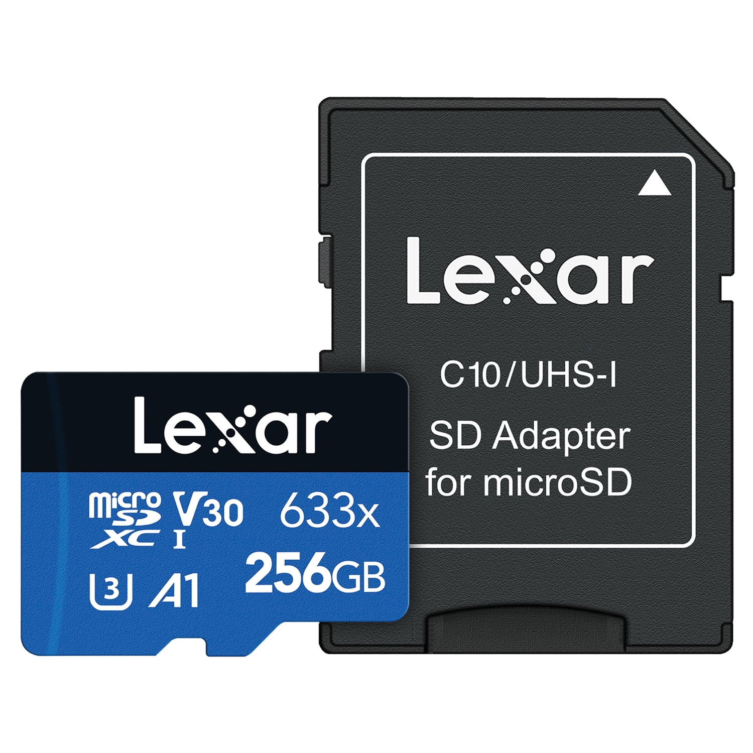 Lexar High-Performance BLUE Series 633x microSDHC/microSDXC UHS-I Card (256 GB)