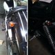 thumbnail image 5 of 8 luces de señal de giro cromadas para motocicleta, bombilla LED para motor Cafe Racer, 5 of 5