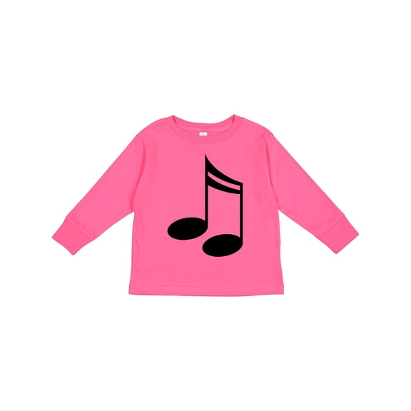 Inktastic Music Notes Musician Boys or Girls Long Sleeve Toddler T-Shirt