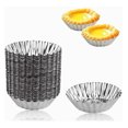 thumbnail image 2 of Silver50 Unidades Moldes Para Mini Tartaletas De Acero Inoxidable esquí esquí Gafas de esquí, 2 of 5