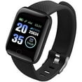 thumbnail image 1 of Reloj inteligente a prueba de agua con pantalla de frecuencia cardíaca y presión arterial, seguimiento de actividad física Smartwatch 116 Plus Pantalla a color Xemadio WMZL-652-1, 1 of 5