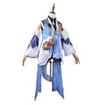 thumbnail image 4 of Disfraz de Cosplay de Honkai Star Rail Bailu para niñas y mujeres, vestido de Lolita, peluca de Anime, conjunto completo, traje de fiesta de carnaval de Halloween, 4 of 5