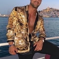 thumbnail image 2 of Camisas De Lujo Para Hombres Manga Larga Con Cuello Abotonado De Alta Calidad Para Hombre, 2 of 4