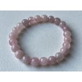 thumbnail image 5 of Rose Quartz Crystal Bead Bracelet, Wholesale Genuine Rose Quartz Bracelet, Healing Crystal Bracelet Gift for Men & Women (1), 5 of 9