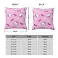 thumbnail image 4 of Hello Kitty Throw Pillow Cover Decoration Pillow Case Cushion for Home Sofa Couch 20"x20", 4 of 7