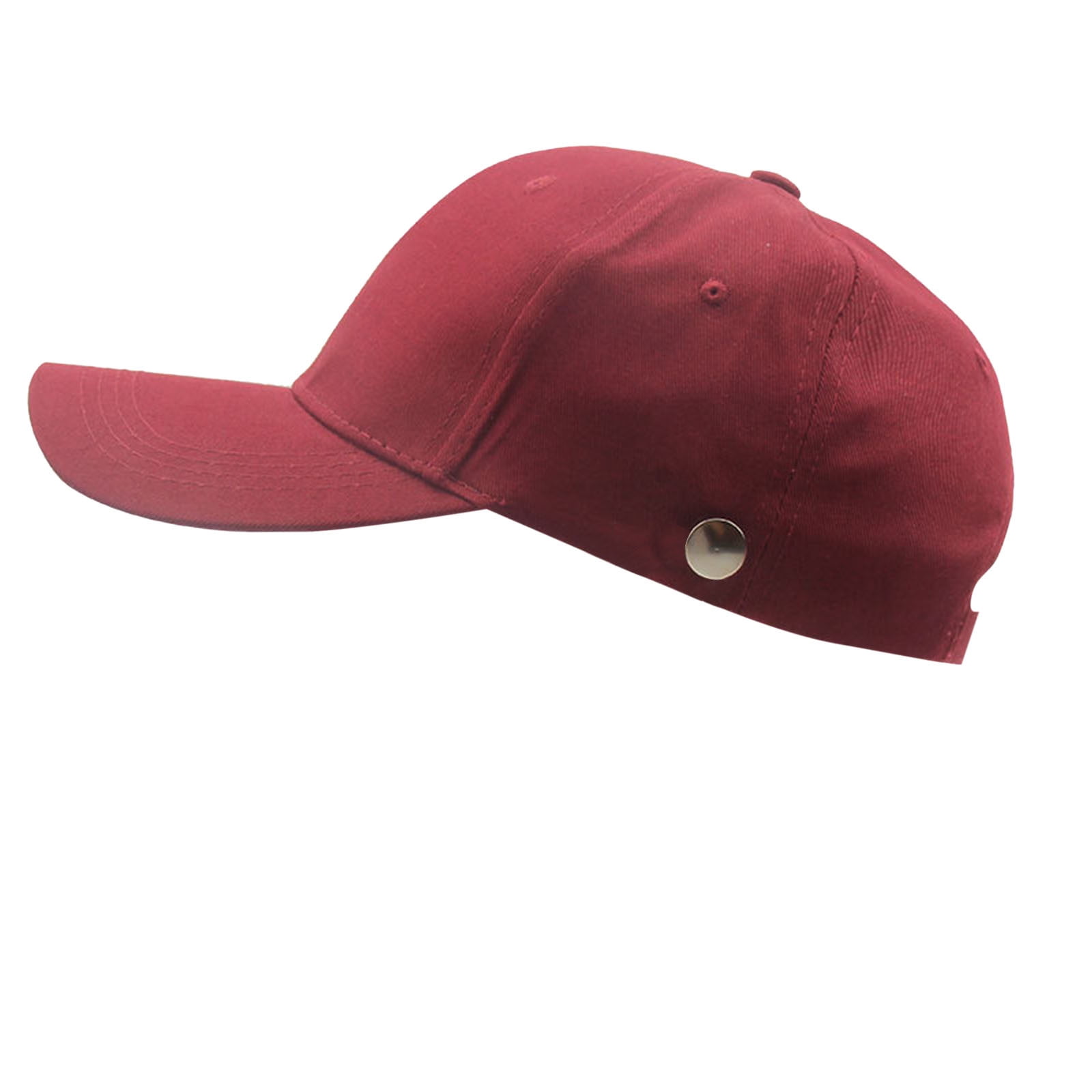 54-58cm Custom 100% Polyester Baseball Cap Blank Mesh Adjustable Hat Adult Children Kids,White,Adult 